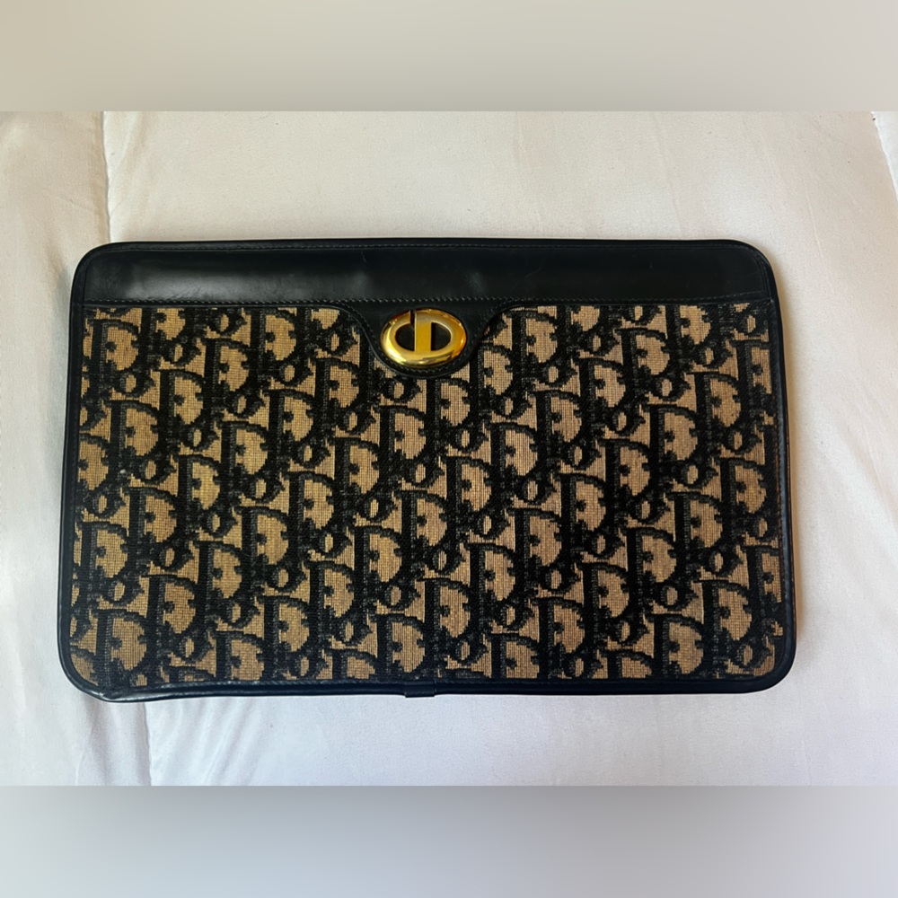 Dior Cloth Clutch Bag